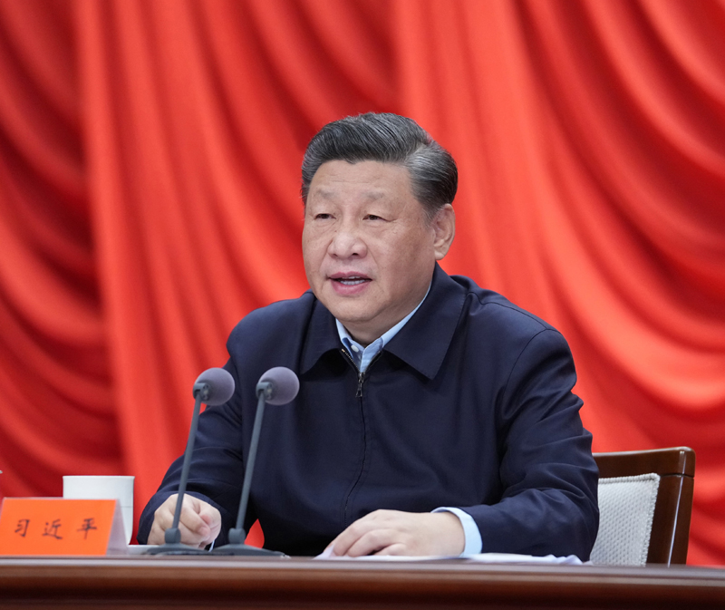 3月1日,2022年春季学期中央党校(国家行政学院)中青年干部培训班在中央党校开班。中共中央总书记、国家主席、中央军委主席习近平在开班式上发表重要讲话。 新华社记者 申宏 摄
